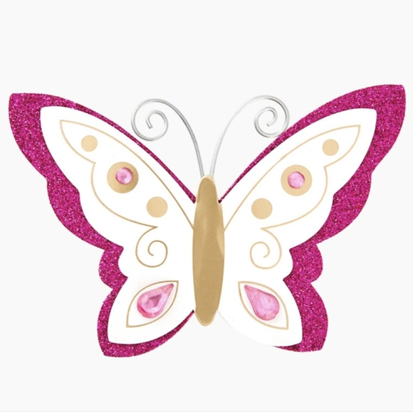 Hallmark Butterfly & Heart Gift Trim - Picture 2 of 6